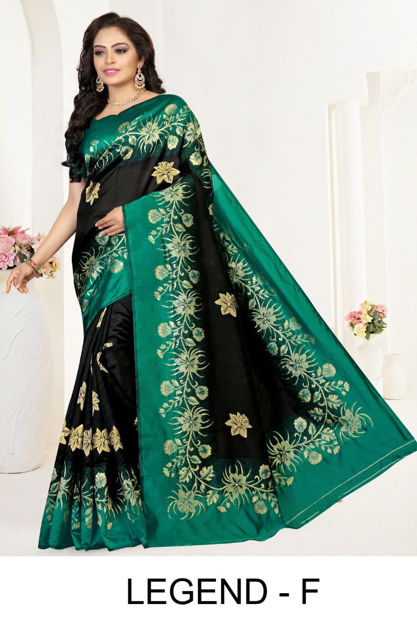 Ronisha Legend  Latest Fancy Designer Casual Wear Silk Saree Collection